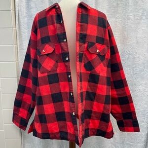 Trails End NWOT Buffalo Plaid Shirt Jacket